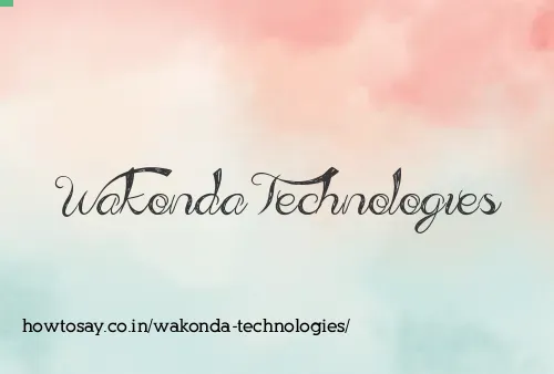 Wakonda Technologies