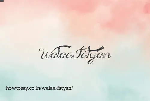 Walaa Fatyan