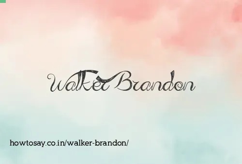 Walker Brandon
