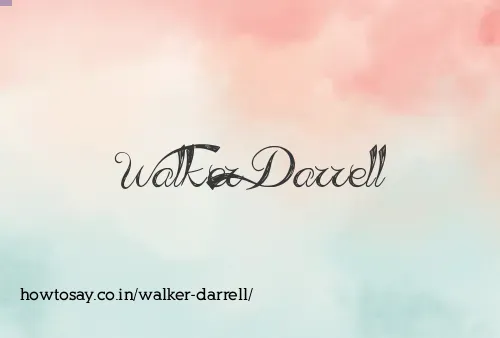 Walker Darrell