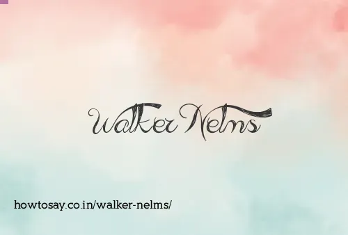 Walker Nelms