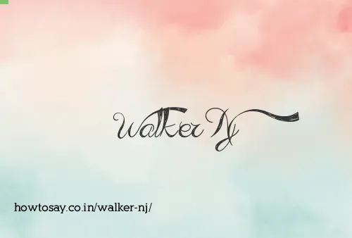 Walker Nj