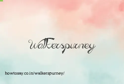 Walkerspurney