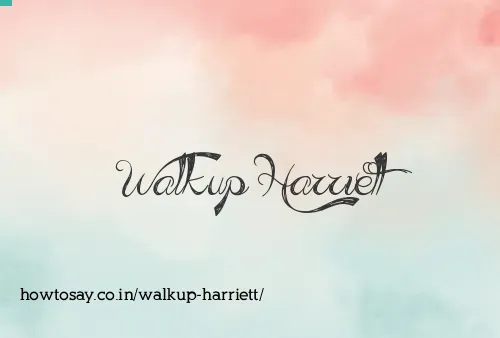 Walkup Harriett
