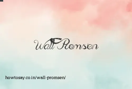 Wall Promsen