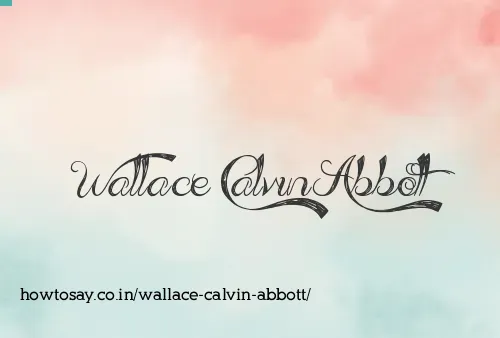 Wallace Calvin Abbott