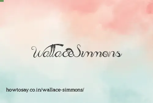 Wallace Simmons