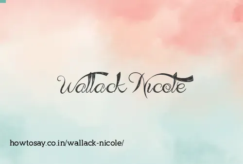 Wallack Nicole