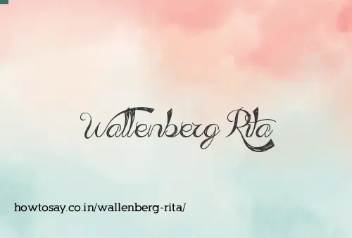 Wallenberg Rita