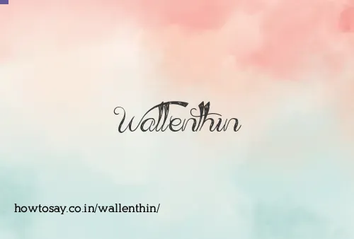 Wallenthin