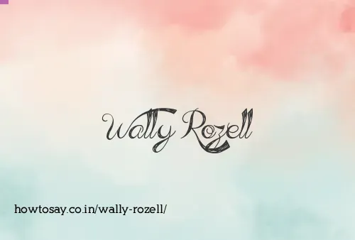 Wally Rozell