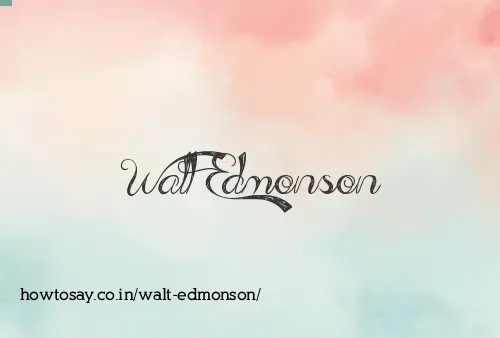 Walt Edmonson