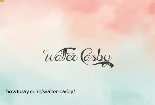 Walter Casby