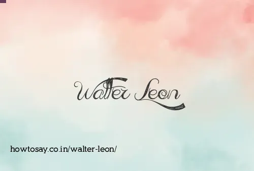 Walter Leon