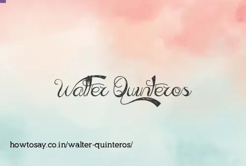Walter Quinteros