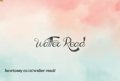 Walter Read