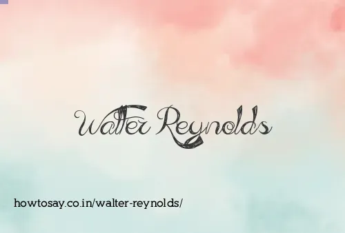 Walter Reynolds