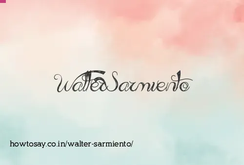 Walter Sarmiento