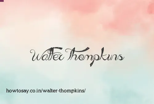 Walter Thompkins