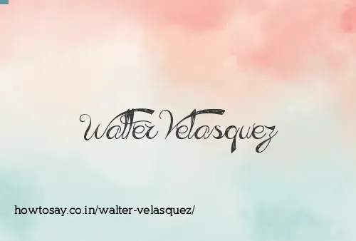 Walter Velasquez