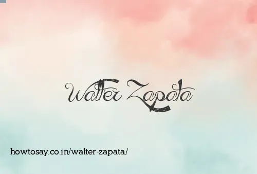 Walter Zapata