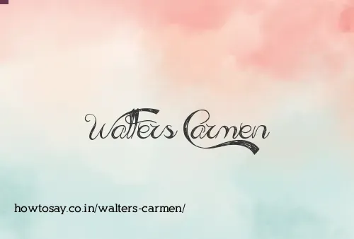 Walters Carmen