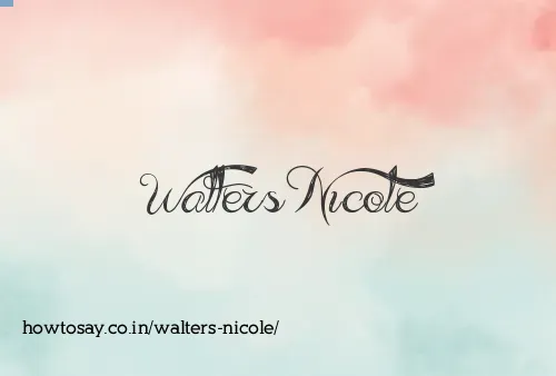 Walters Nicole