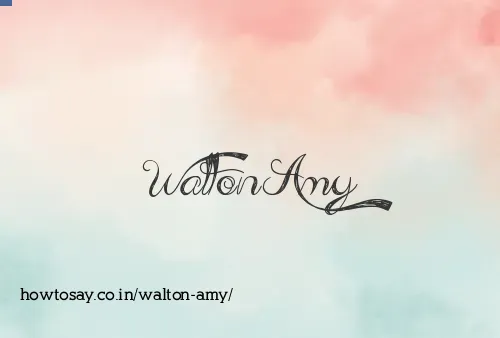 Walton Amy