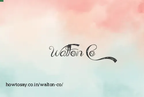 Walton Co