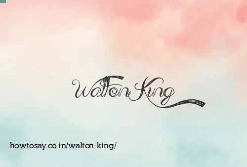 Walton King