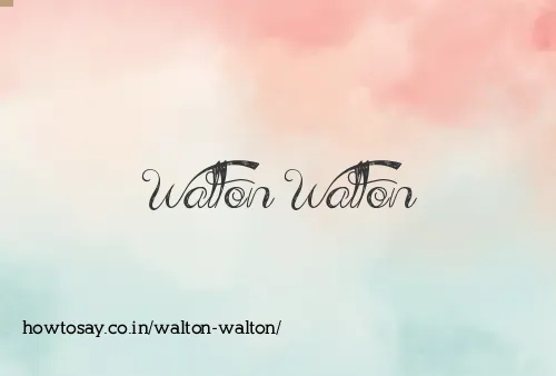 Walton Walton