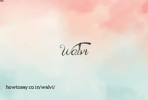 Walvi