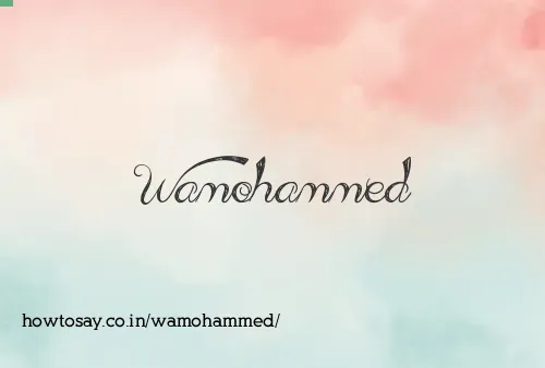 Wamohammed