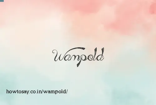Wampold