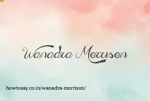 Wanadra Morrison