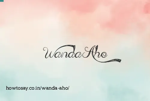Wanda Aho
