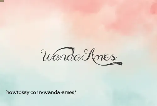 Wanda Ames