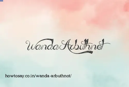 Wanda Arbuthnot