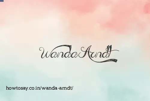 Wanda Arndt