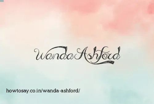 Wanda Ashford