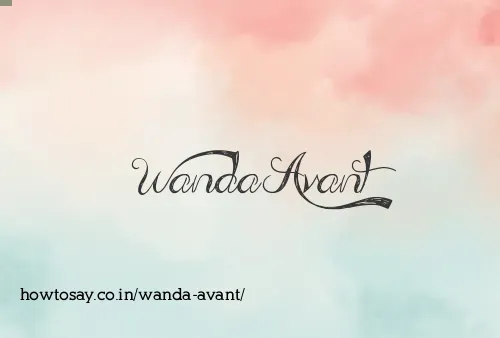 Wanda Avant