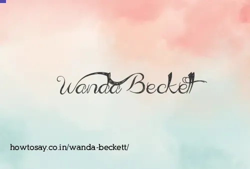 Wanda Beckett