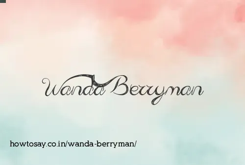 Wanda Berryman