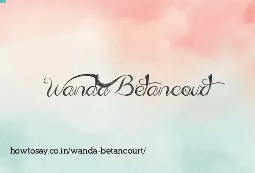 Wanda Betancourt