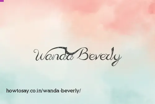 Wanda Beverly