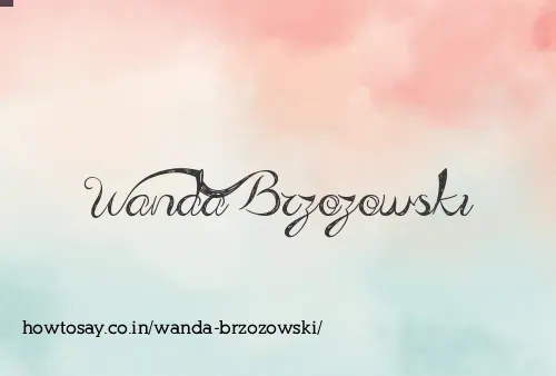 Wanda Brzozowski