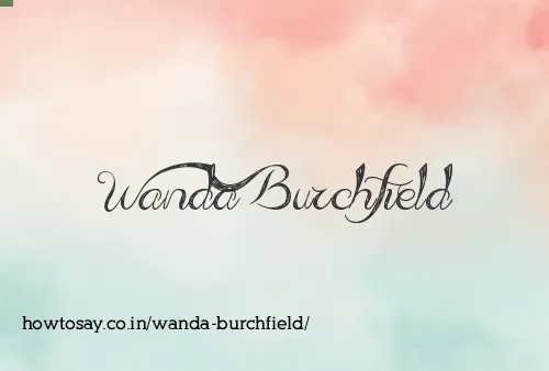 Wanda Burchfield