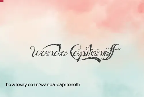 Wanda Capitonoff