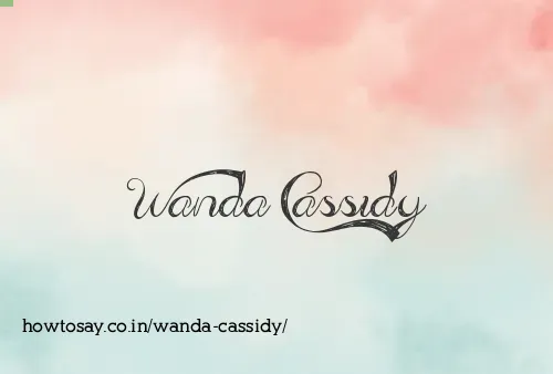 Wanda Cassidy