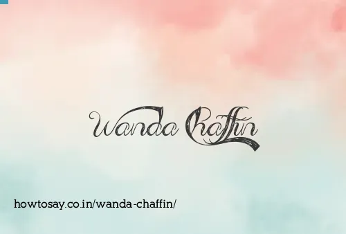 Wanda Chaffin